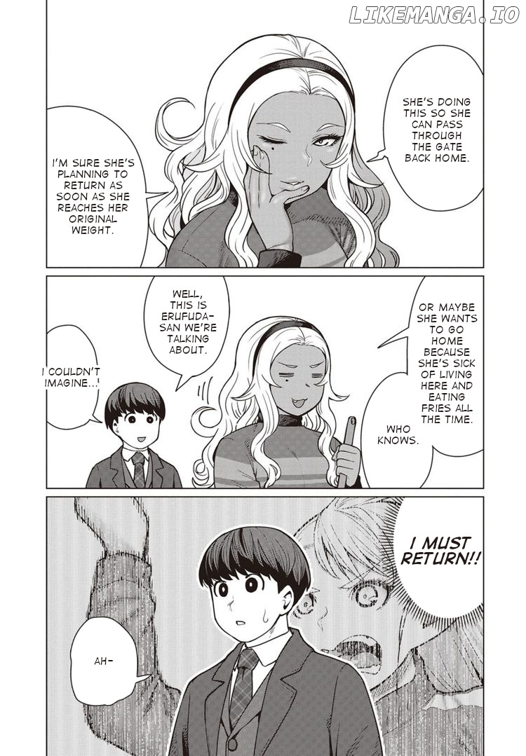Elf-San wa Yaserarenai. - Manga chapter 45 - page 22