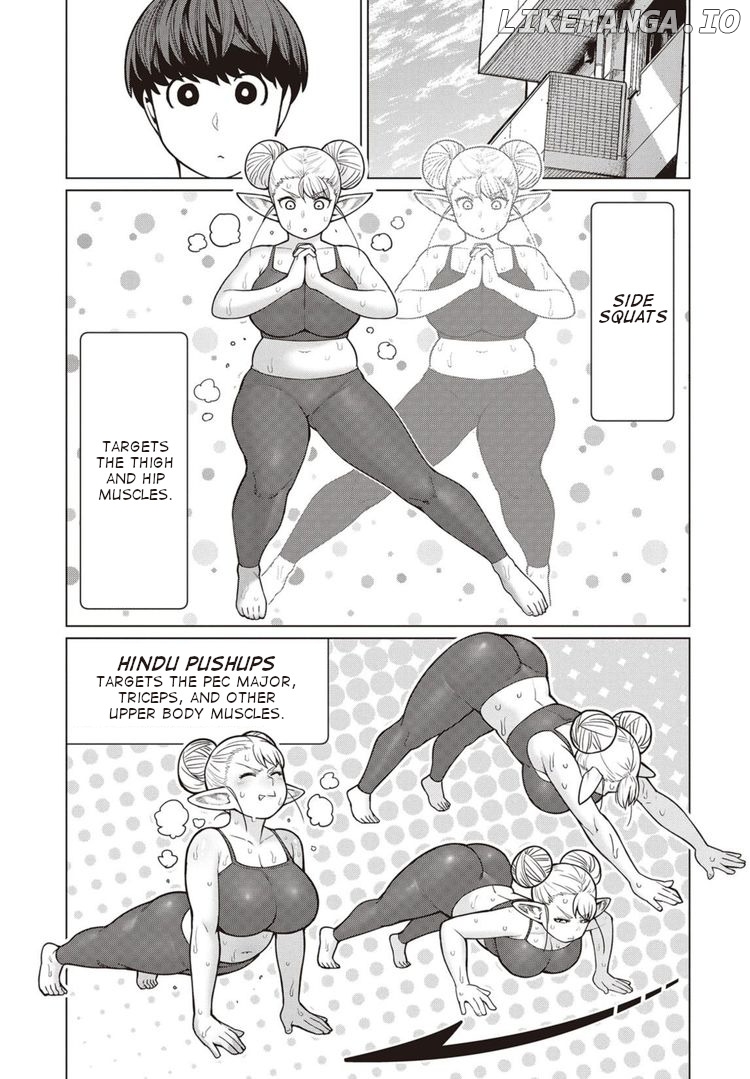 Elf-San wa Yaserarenai. - Manga chapter 45 - page 4