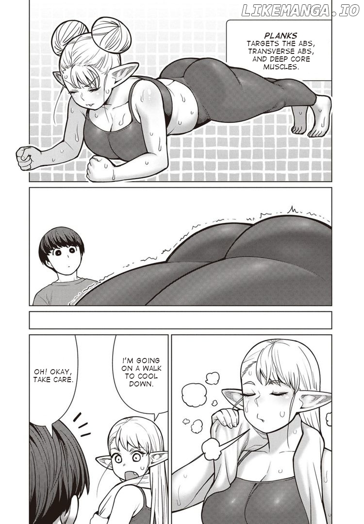 Elf-San wa Yaserarenai. - Manga chapter 45 - page 5