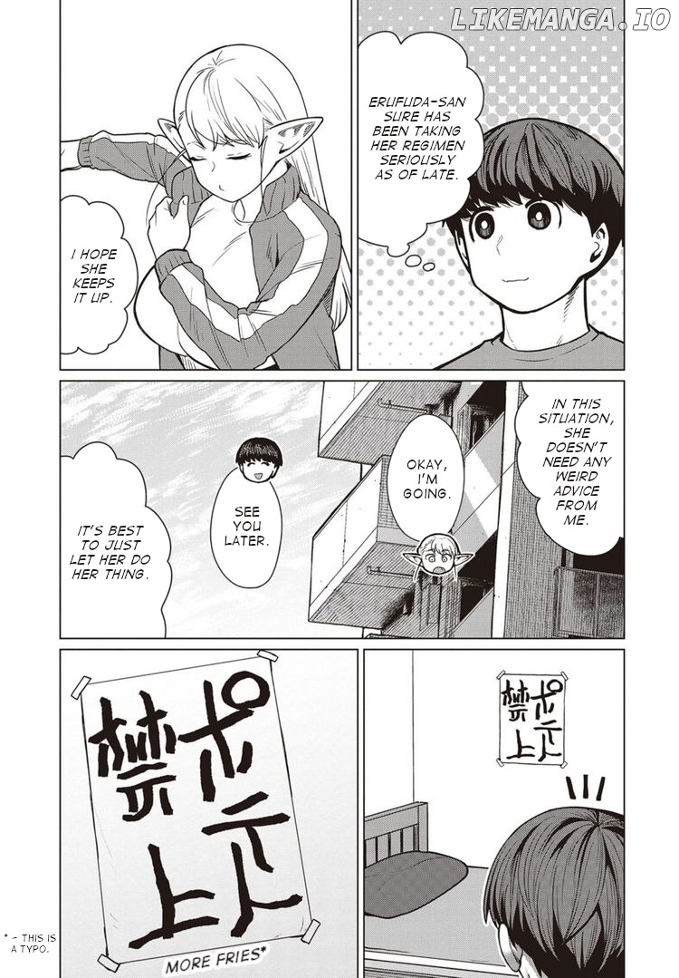 Elf-San wa Yaserarenai. - Manga chapter 45 - page 6