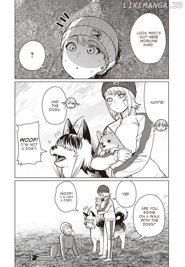 Elf-San wa Yaserarenai. - Manga chapter 45 - page 9