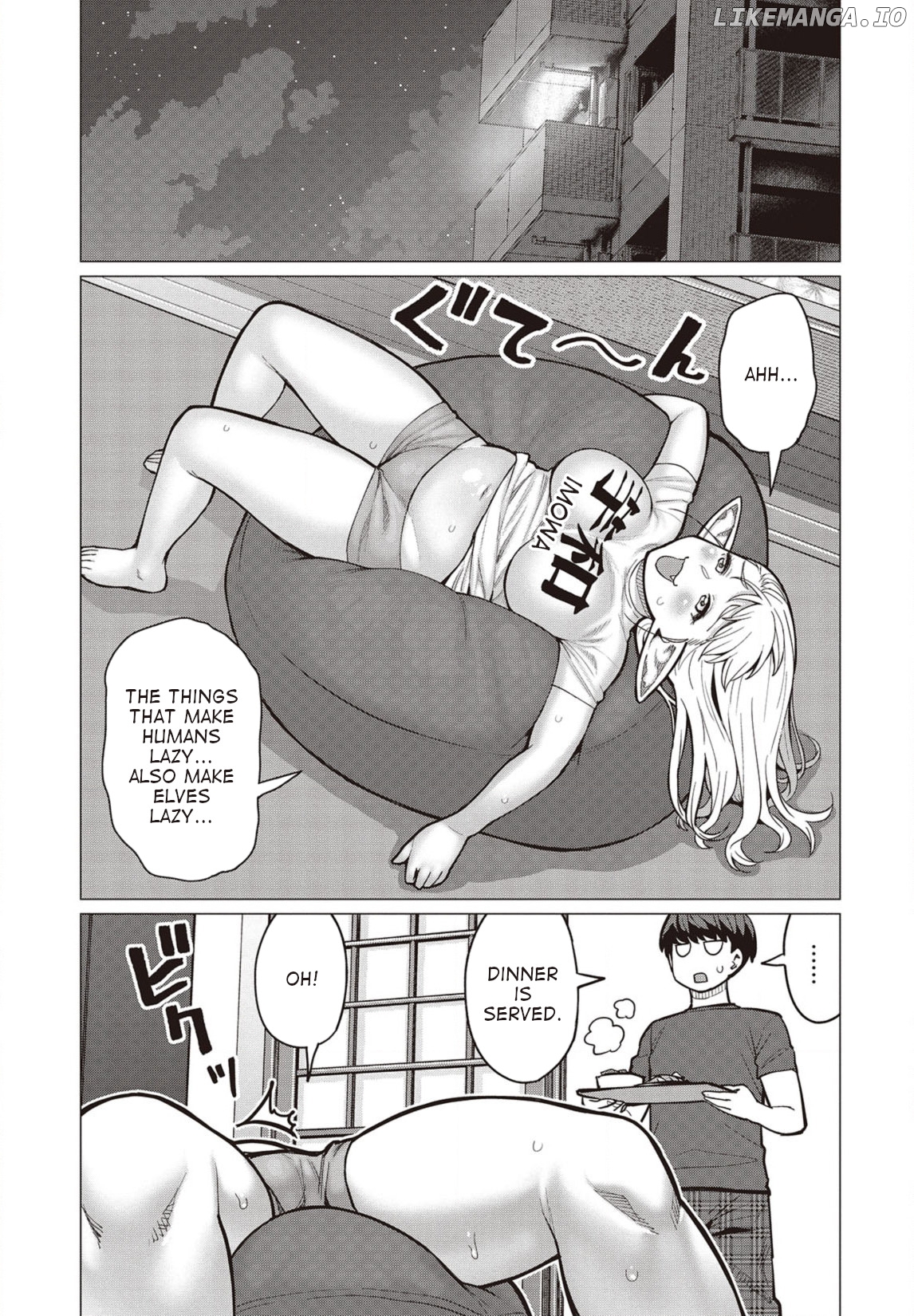 Elf-San wa Yaserarenai. - Manga chapter 27 - page 6