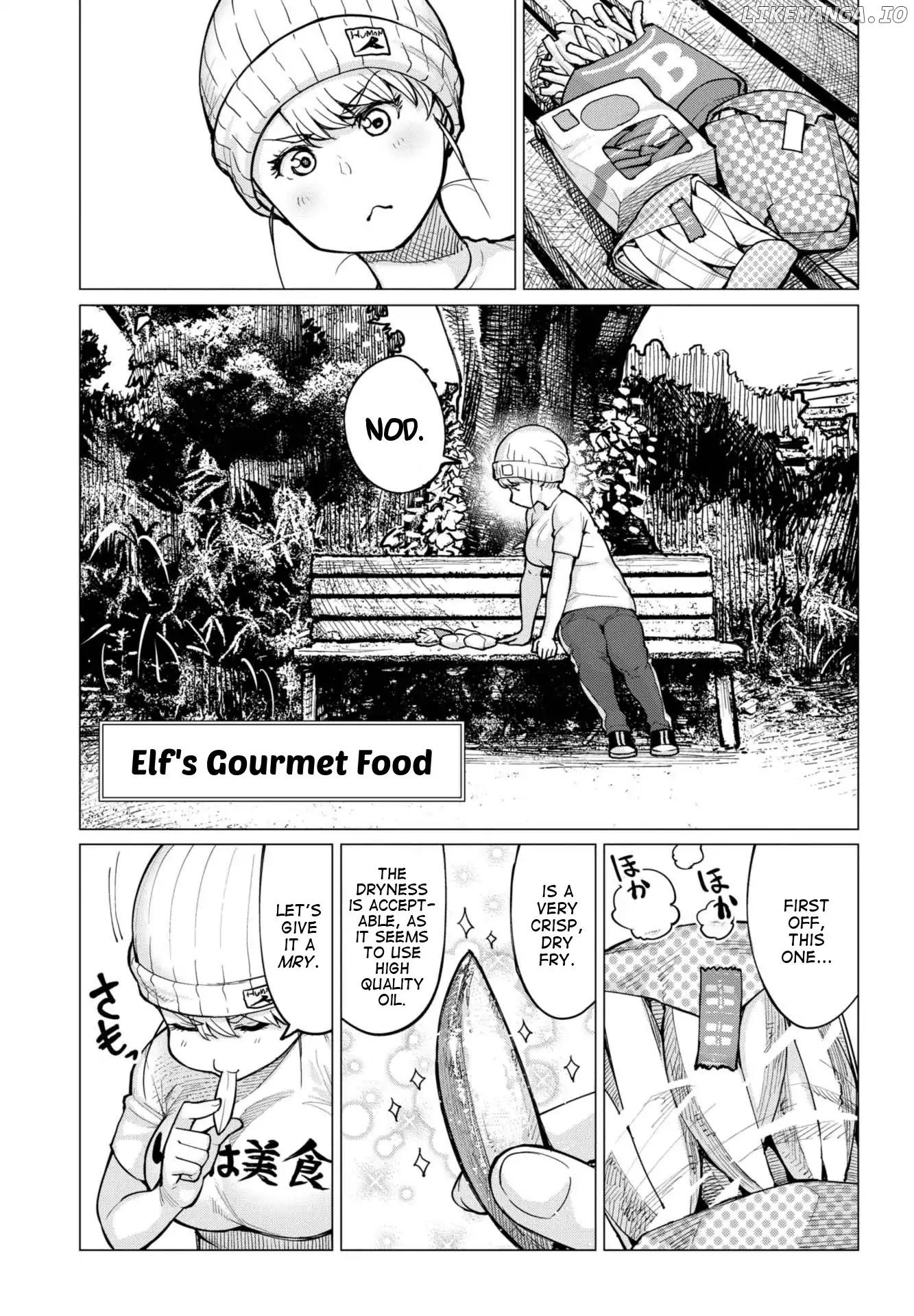 Elf-San wa Yaserarenai. - Manga chapter 6.5 - page 1
