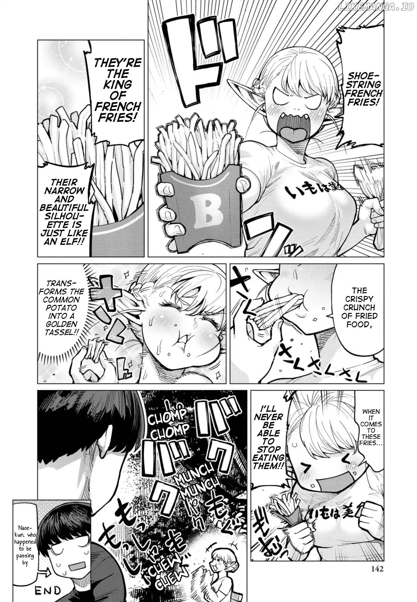 Elf-San wa Yaserarenai. - Manga chapter 6.5 - page 4