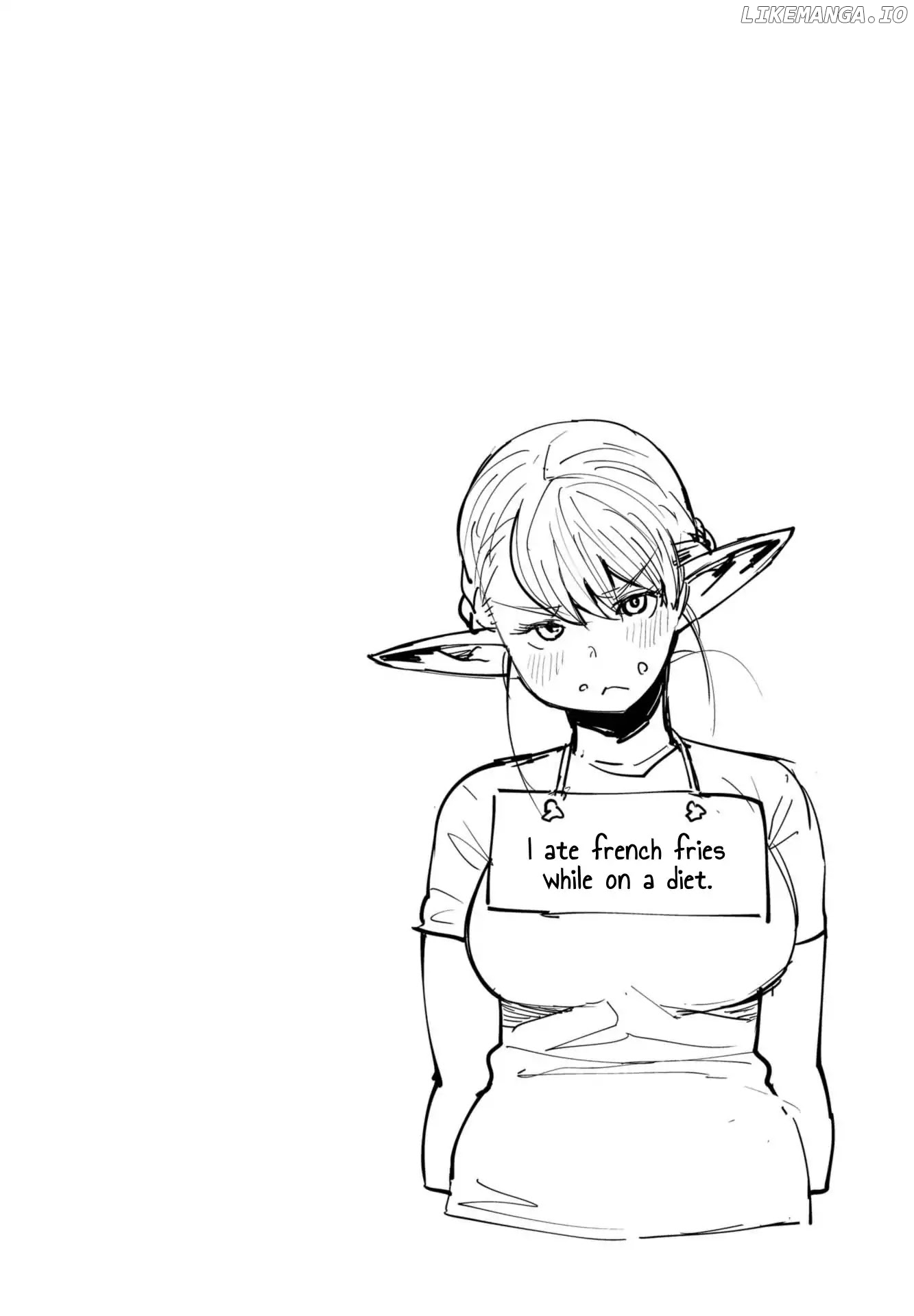 Elf-San wa Yaserarenai. - Manga chapter 6.5 - page 5