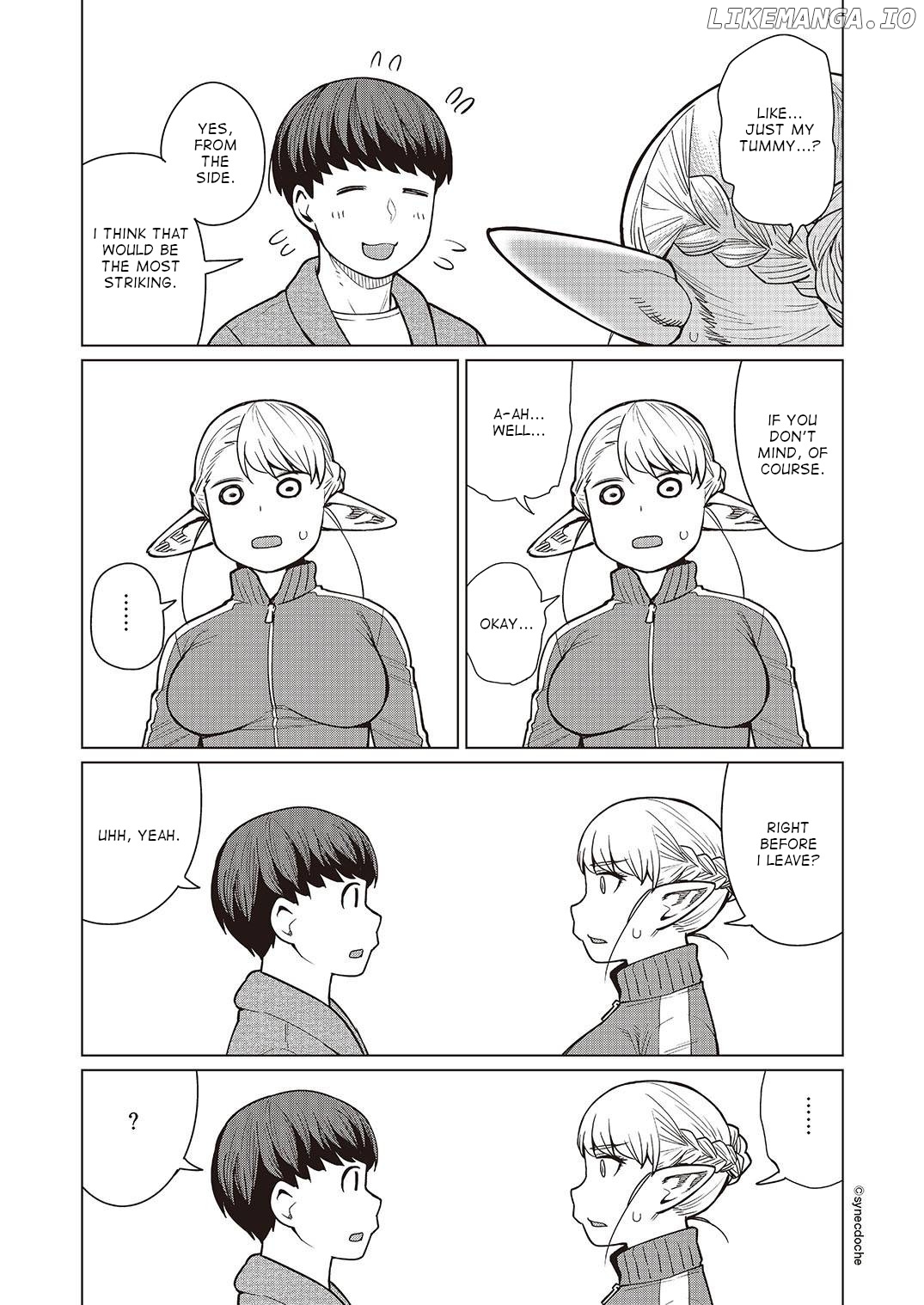 Elf-San wa Yaserarenai. - Manga chapter 46 - page 16