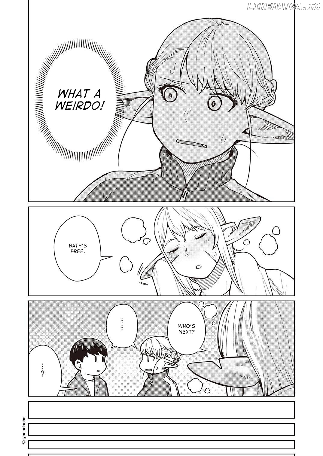 Elf-San wa Yaserarenai. - Manga chapter 46 - page 17