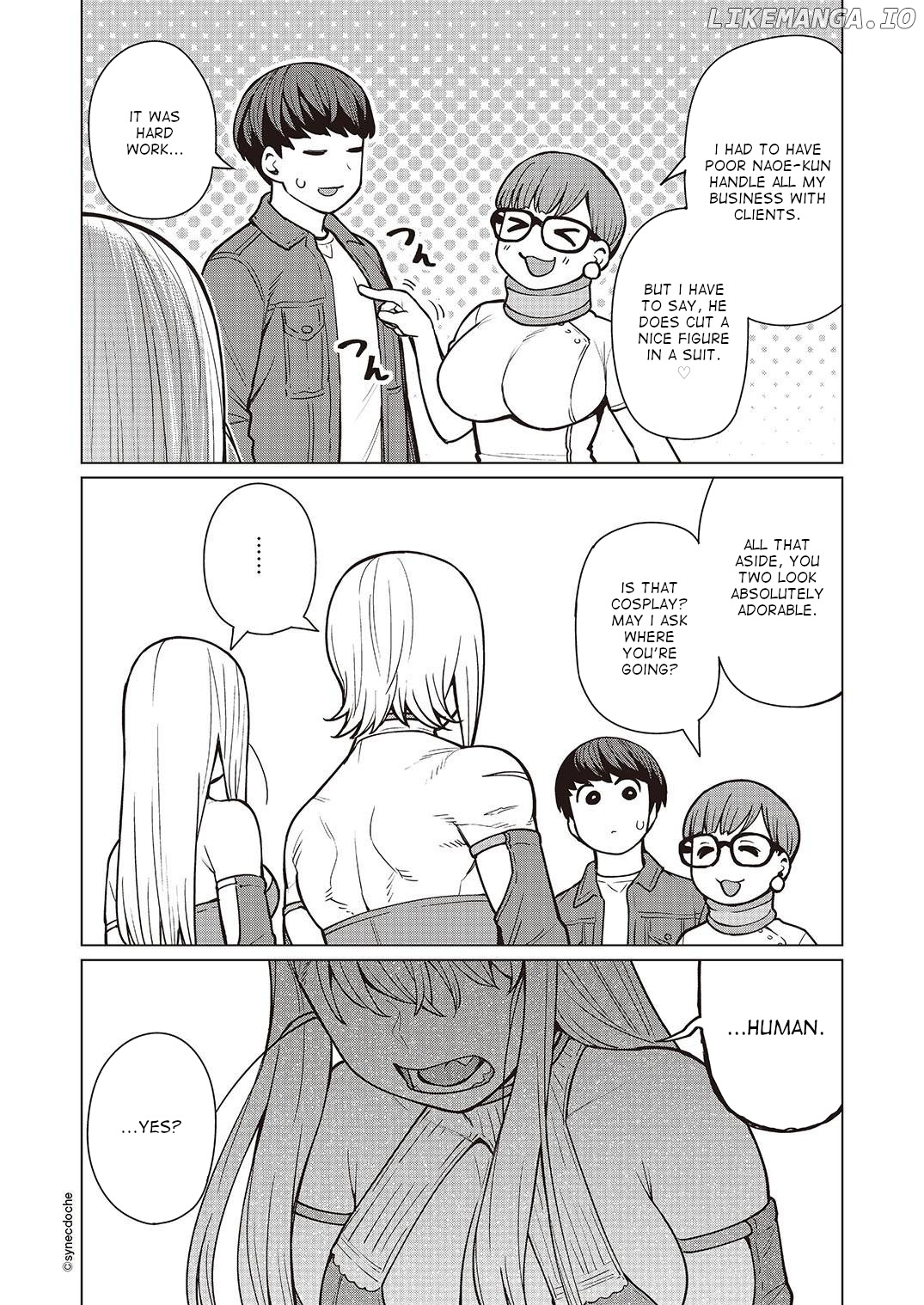 Elf-San wa Yaserarenai. - Manga chapter 46 - page 23