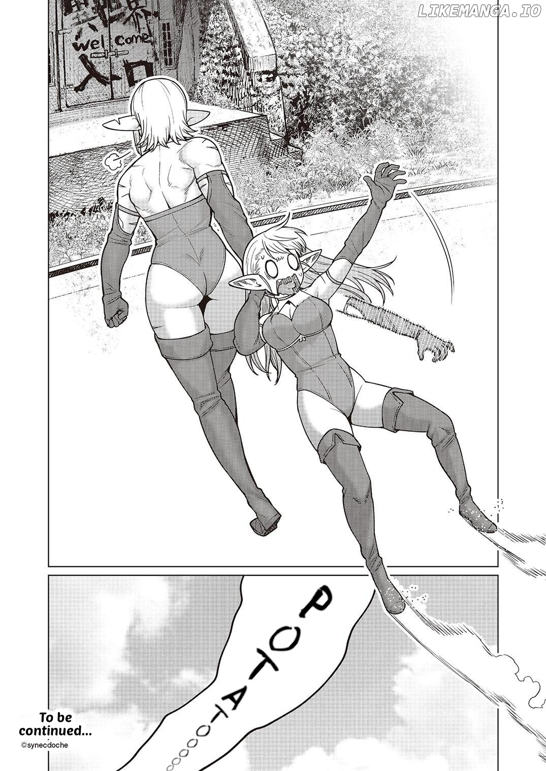 Elf-San wa Yaserarenai. - Manga chapter 46 - page 28