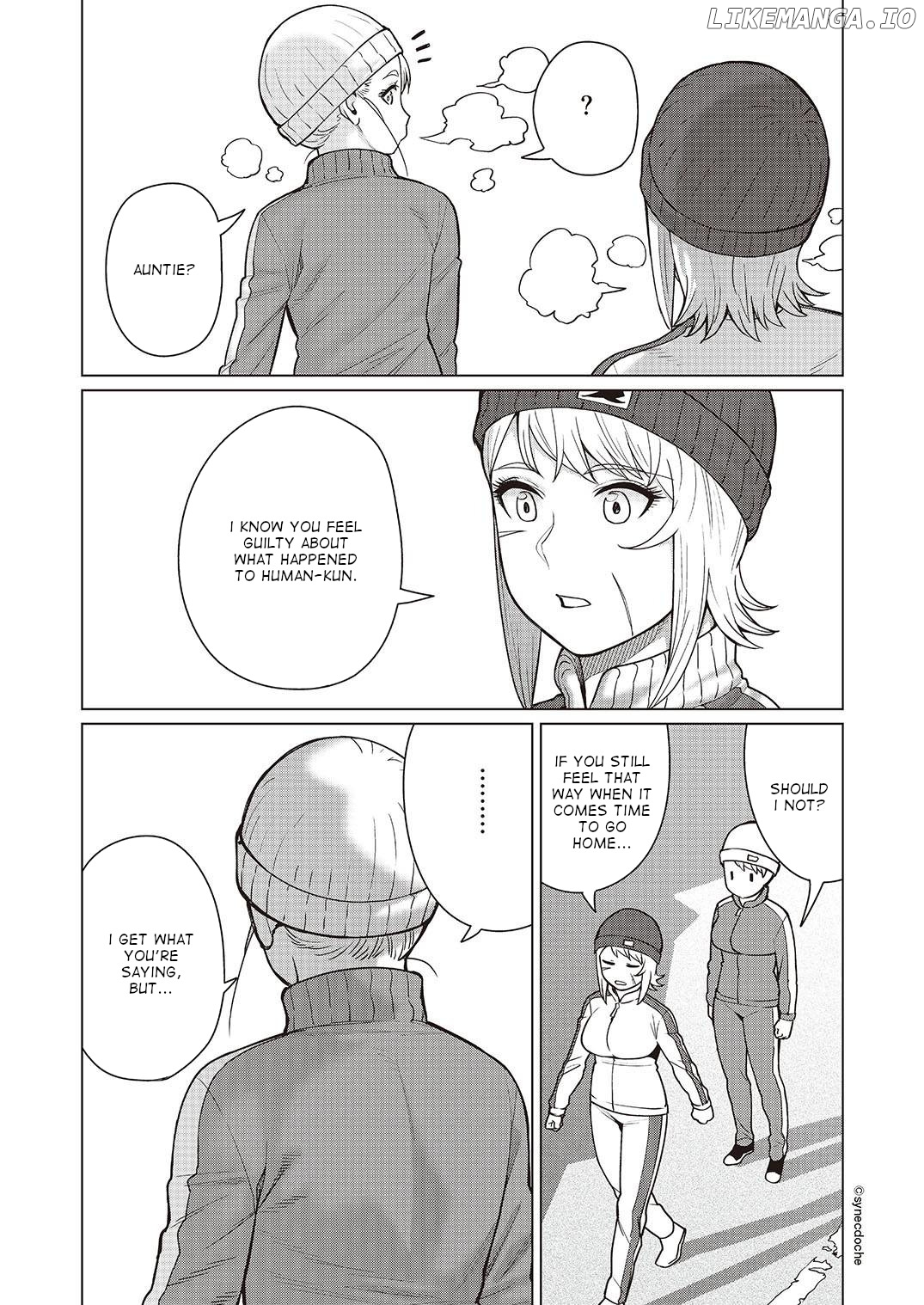 Elf-San wa Yaserarenai. - Manga chapter 46 - page 4