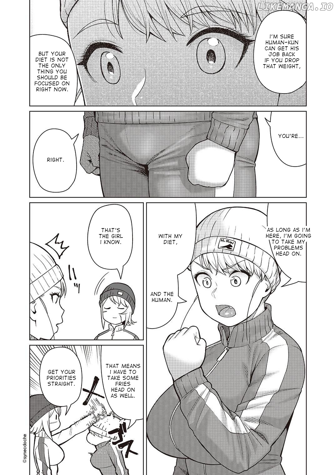 Elf-San wa Yaserarenai. - Manga chapter 46 - page 5