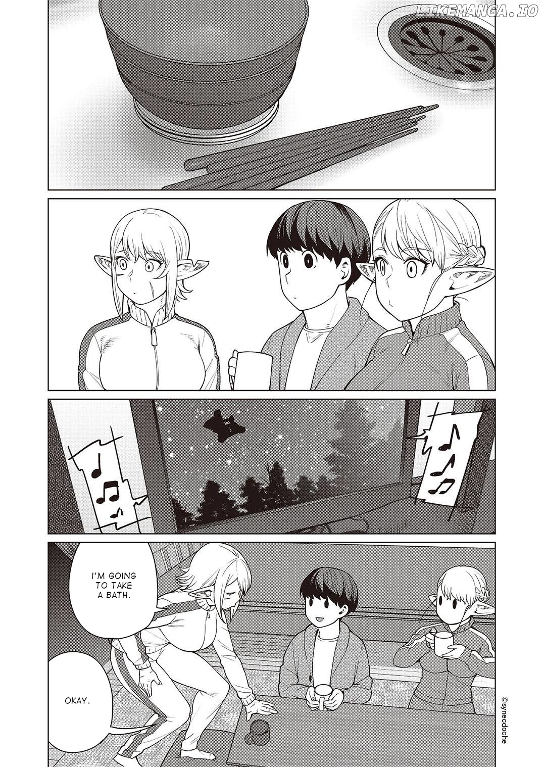 Elf-San wa Yaserarenai. - Manga chapter 46 - page 8