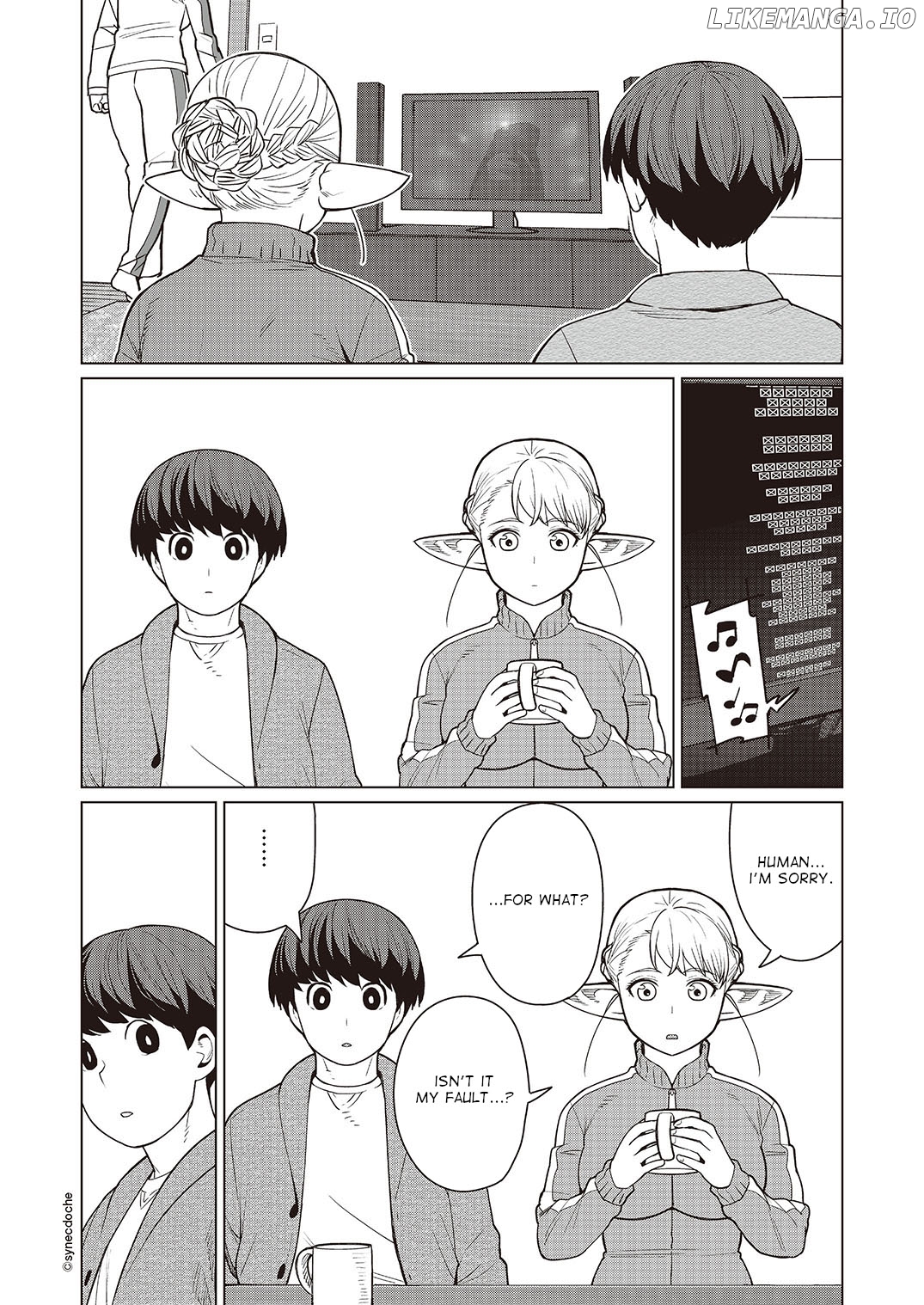 Elf-San wa Yaserarenai. - Manga chapter 46 - page 9