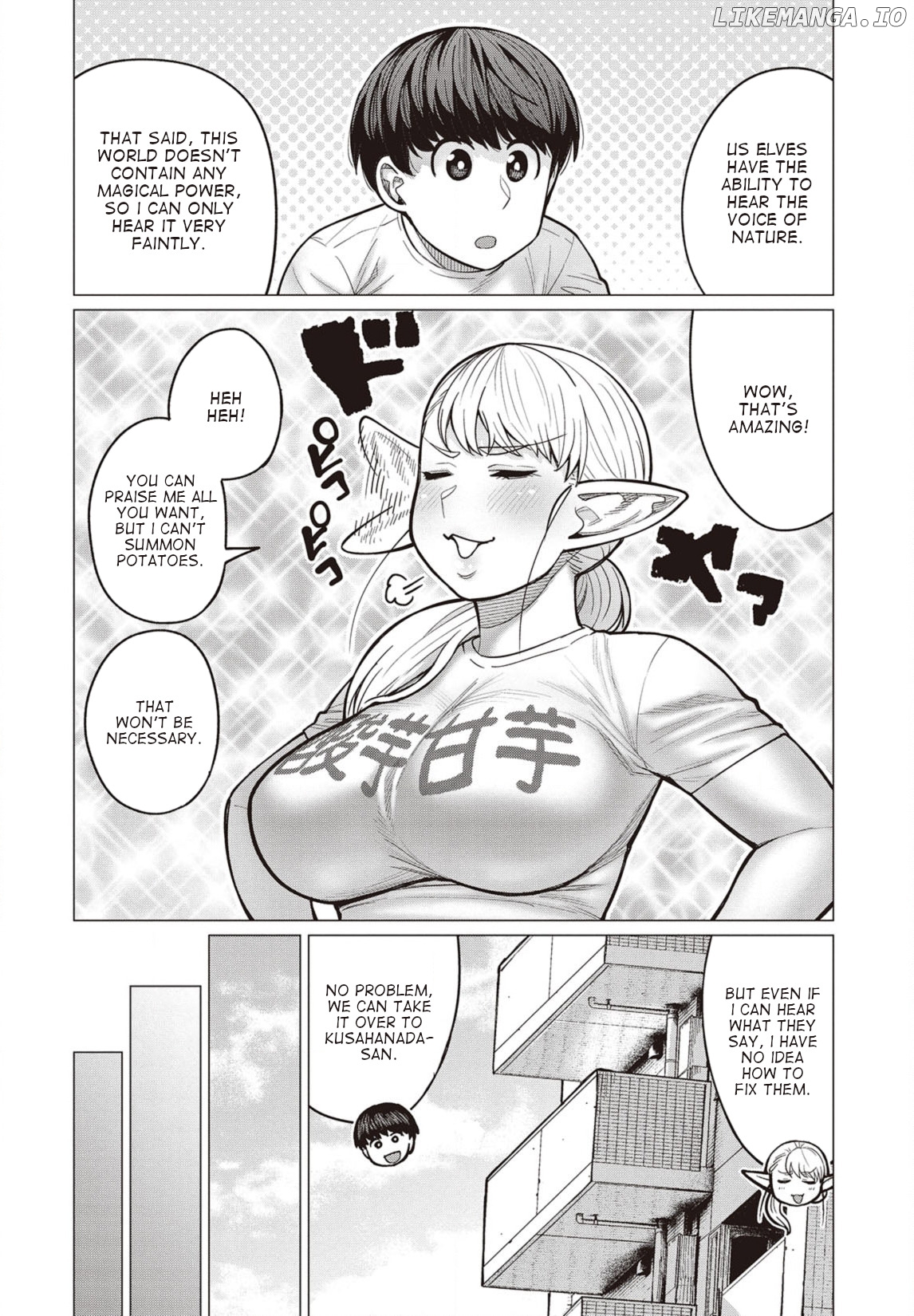 Elf-San wa Yaserarenai. - Manga chapter 28 - page 3
