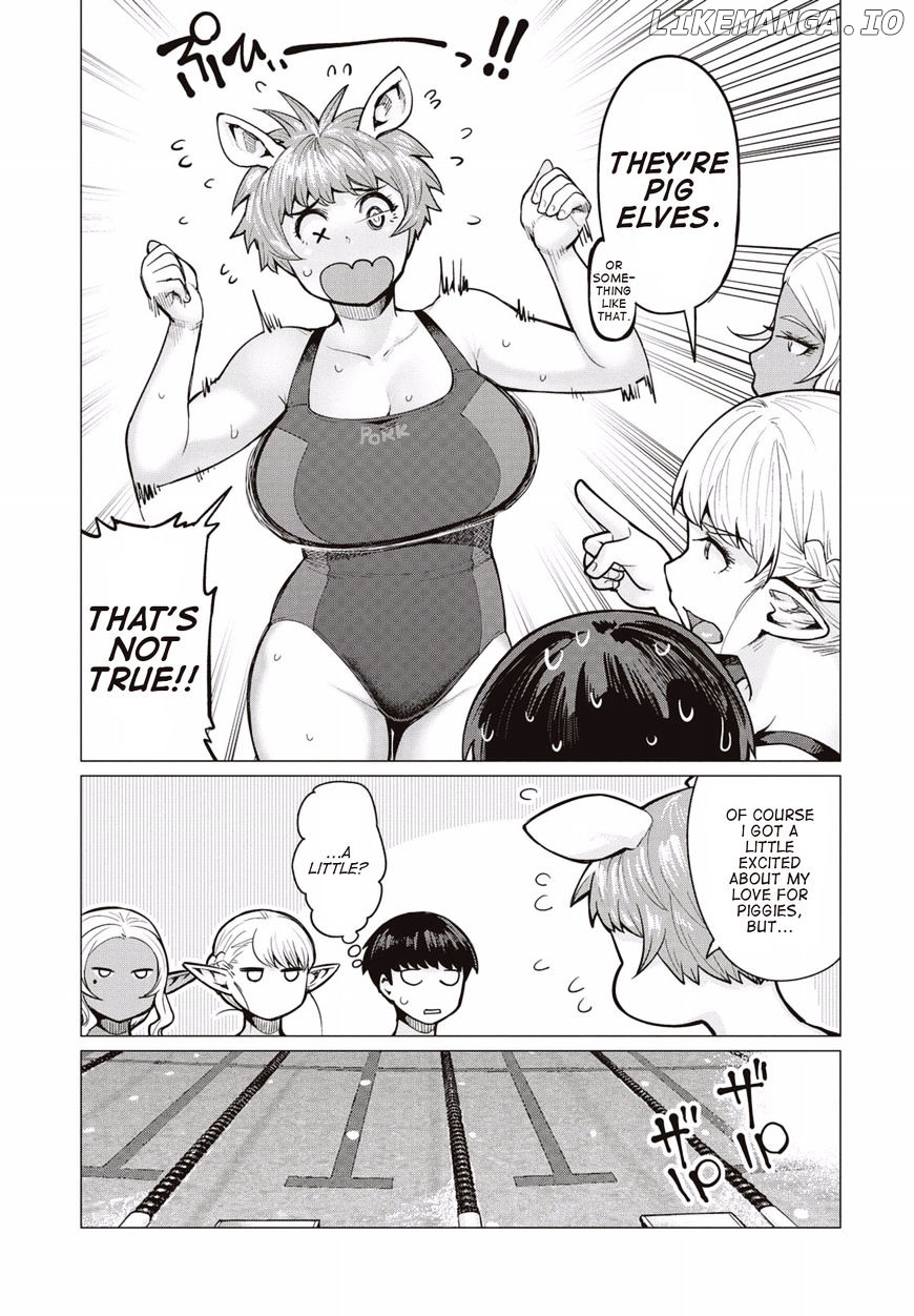 Elf-San wa Yaserarenai. - Manga chapter 7 - page 18