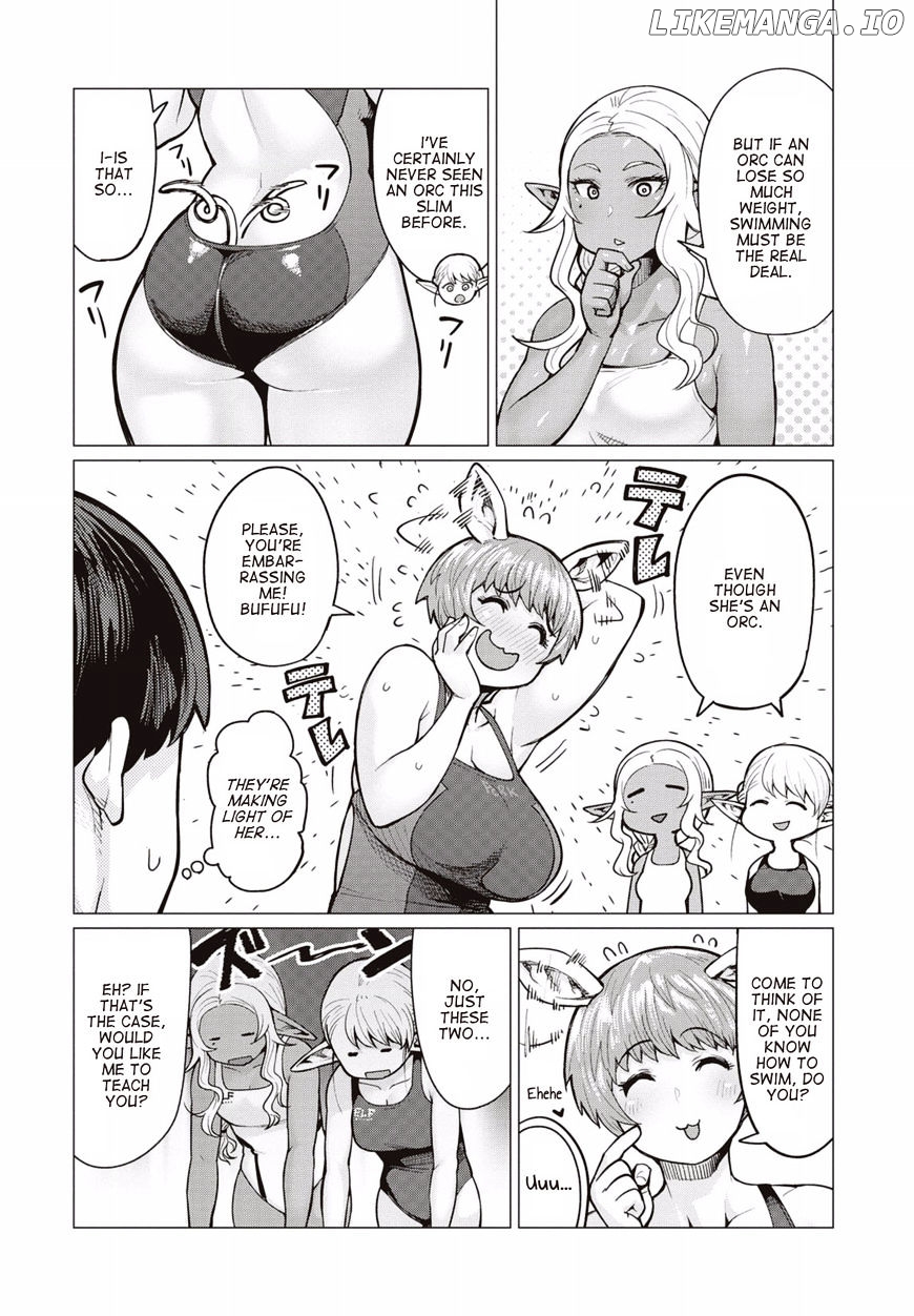 Elf-San wa Yaserarenai. - Manga chapter 7 - page 21