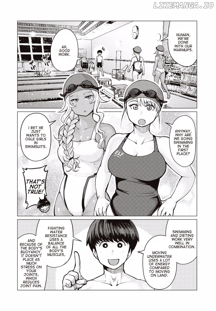 Elf-San wa Yaserarenai. - Manga chapter 7 - page 7