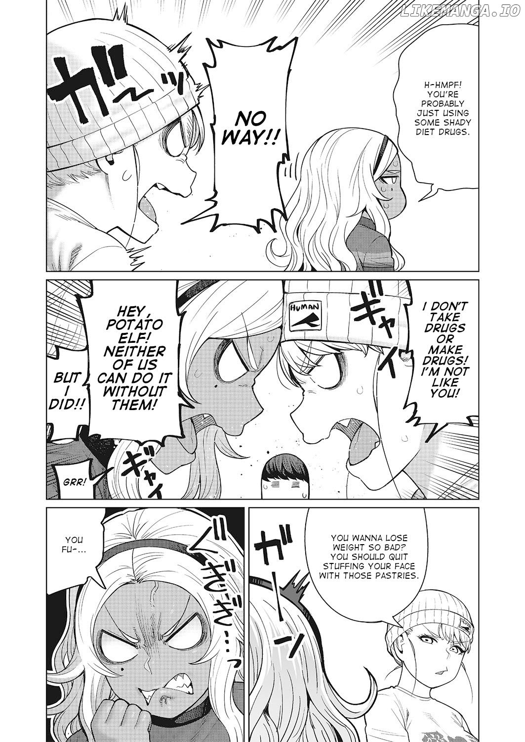 Elf-San wa Yaserarenai. - Manga chapter 47 - page 16