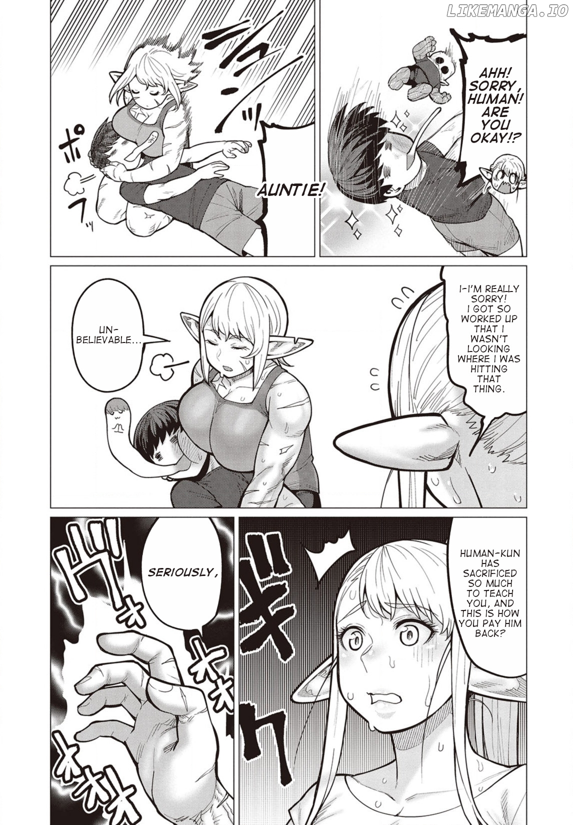 Elf-San wa Yaserarenai. - Manga chapter 29 - page 24