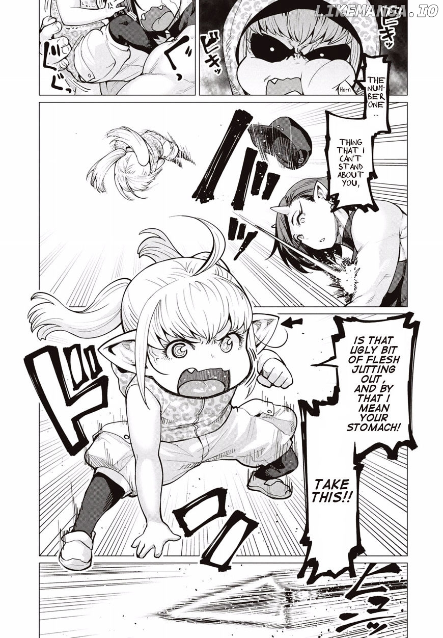 Elf-San wa Yaserarenai. - Manga chapter 8 - page 16