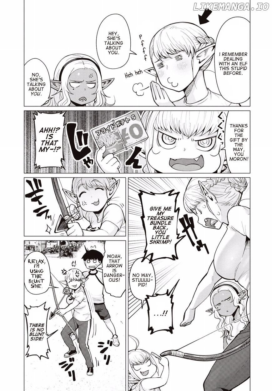 Elf-San wa Yaserarenai. - Manga chapter 8 - page 18