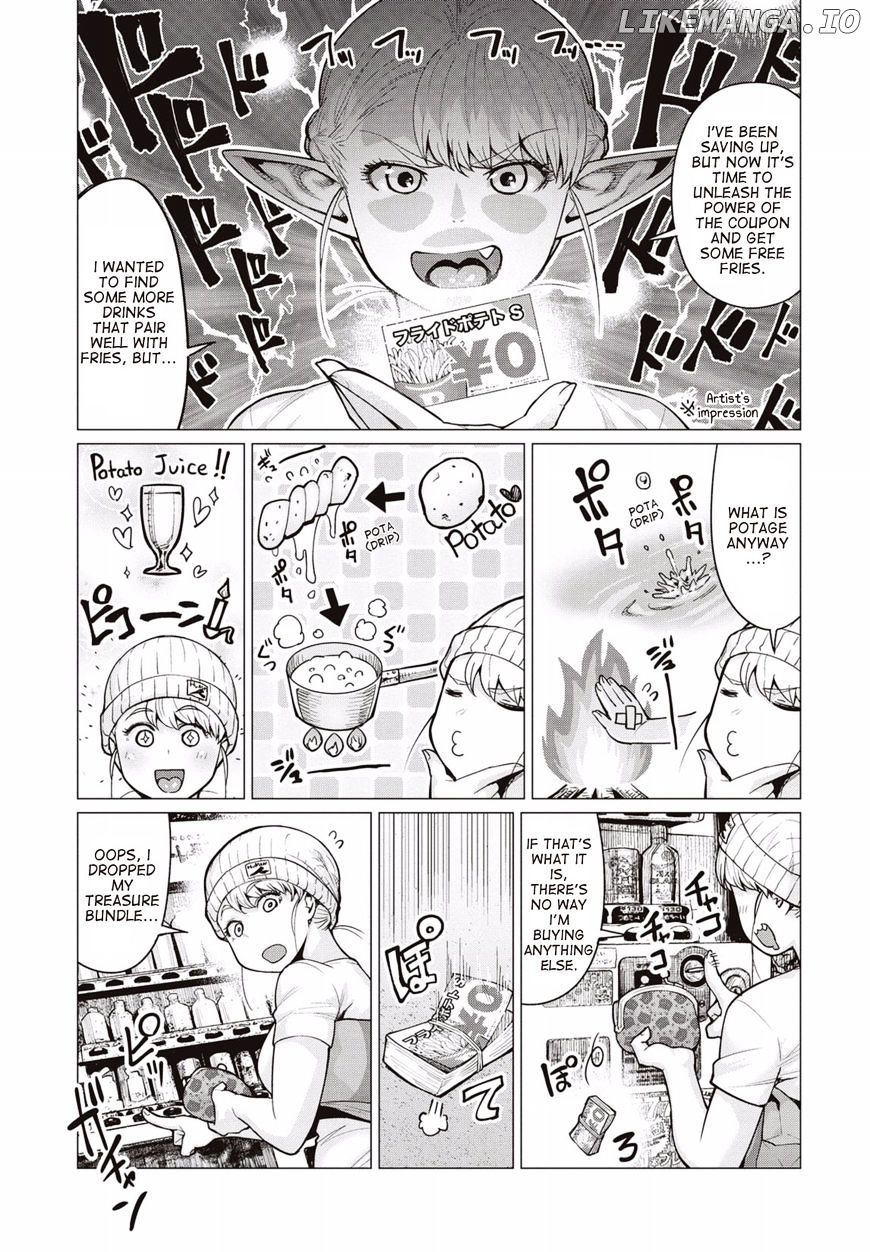 Elf-San wa Yaserarenai. - Manga chapter 8 - page 2