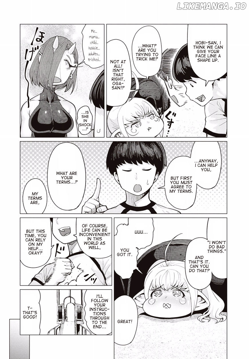 Elf-San wa Yaserarenai. - Manga chapter 8 - page 21