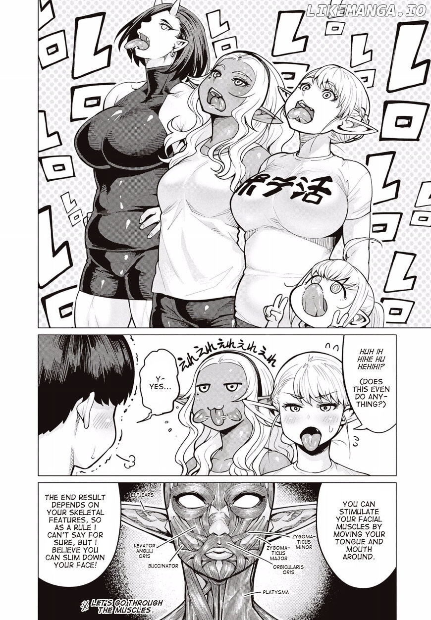 Elf-San wa Yaserarenai. - Manga chapter 8 - page 22
