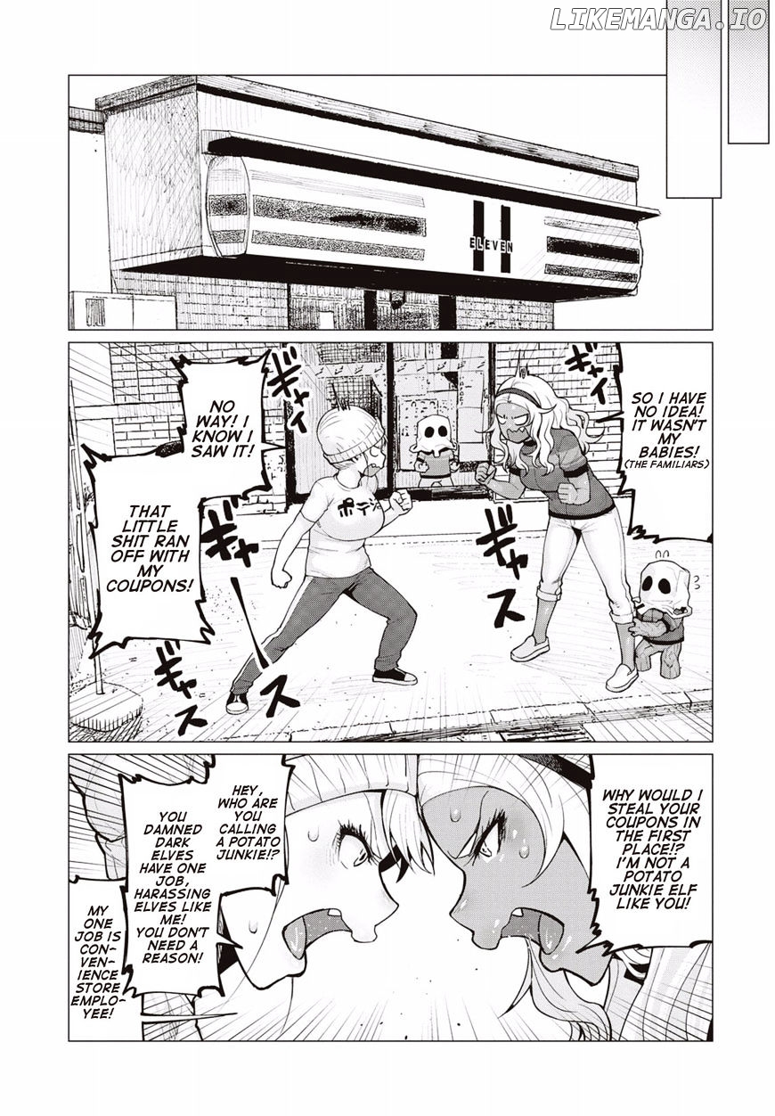 Elf-San wa Yaserarenai. - Manga chapter 8 - page 4