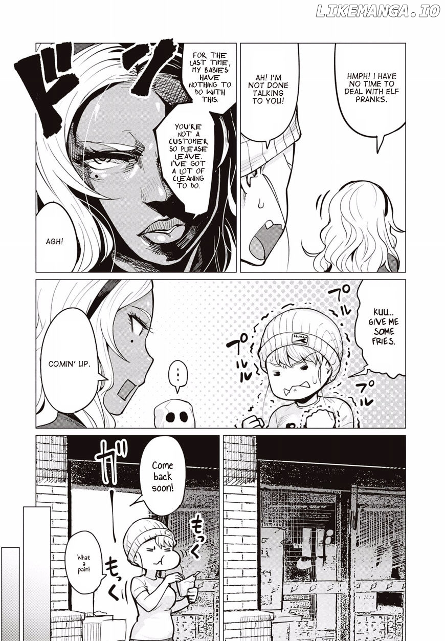 Elf-San wa Yaserarenai. - Manga chapter 8 - page 5