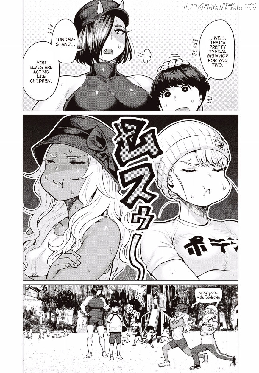 Elf-San wa Yaserarenai. - Manga chapter 8 - page 6