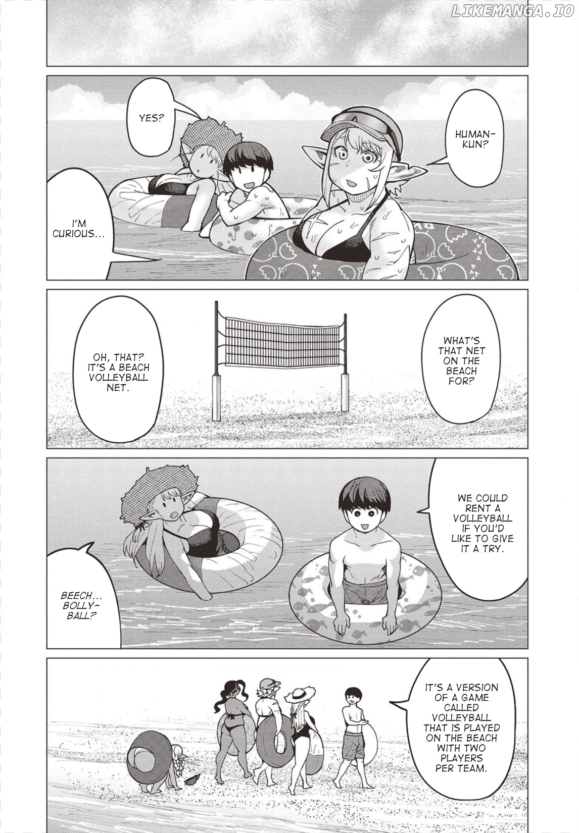 Elf-San wa Yaserarenai. - Manga chapter 31 - page 13