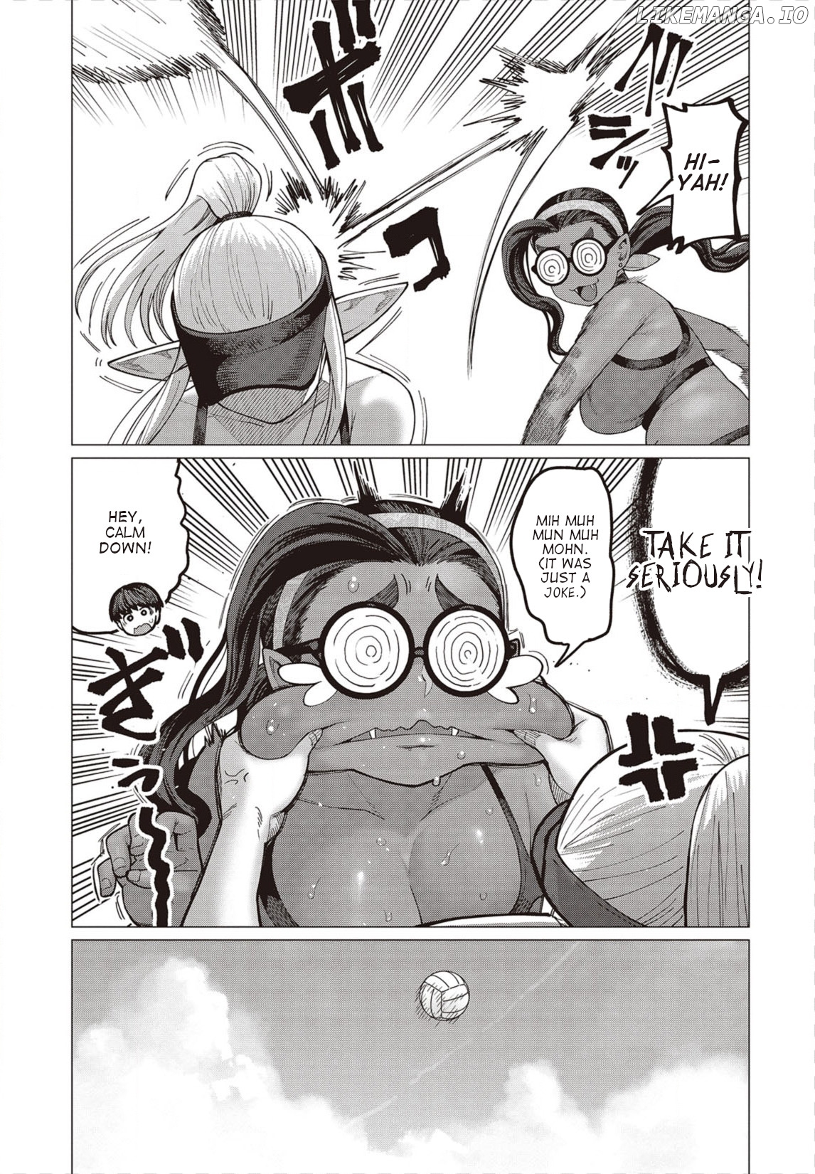 Elf-San wa Yaserarenai. - Manga chapter 31 - page 16