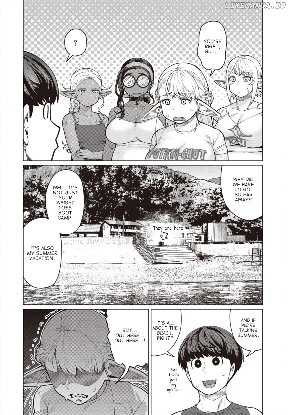 Elf-San wa Yaserarenai. - Manga chapter 31 - page 3