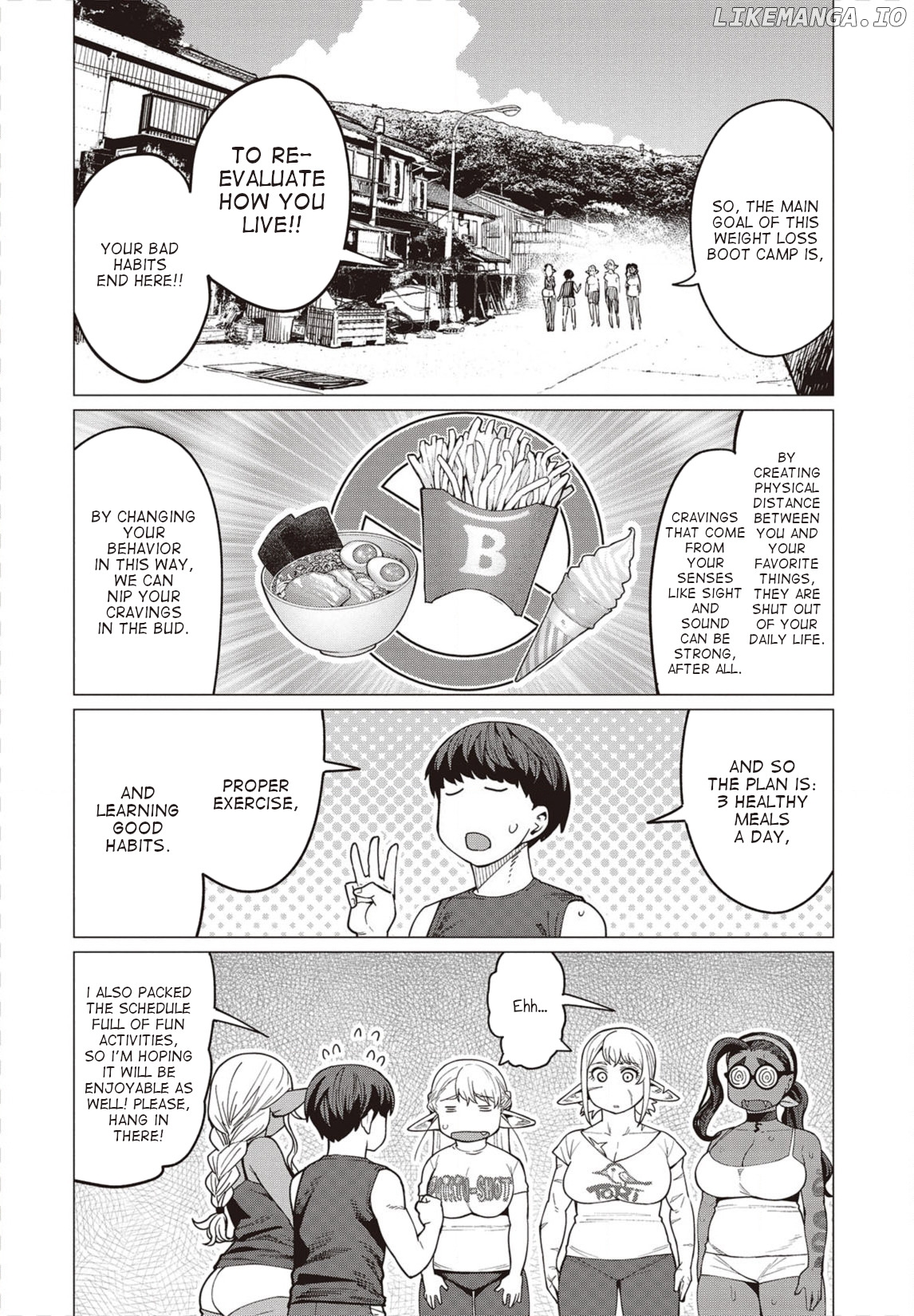 Elf-San wa Yaserarenai. - Manga chapter 31 - page 7