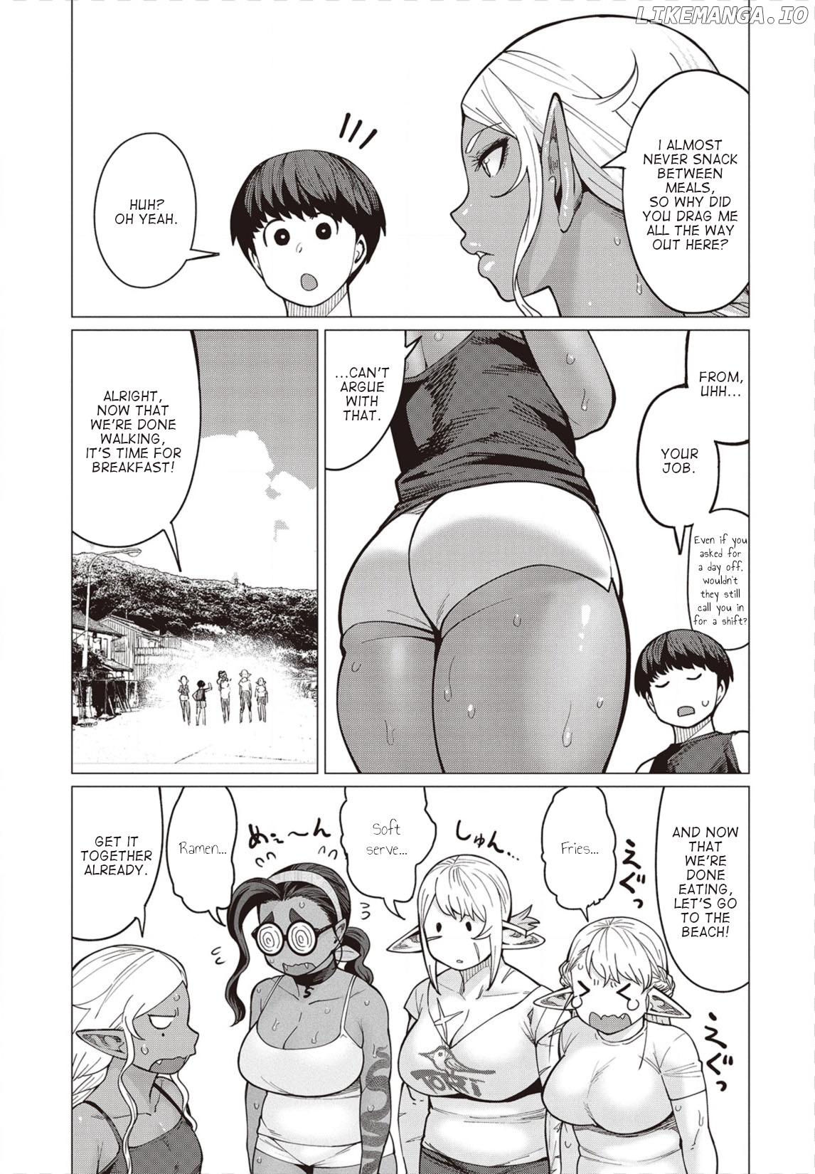 Elf-San wa Yaserarenai. - Manga chapter 31 - page 8
