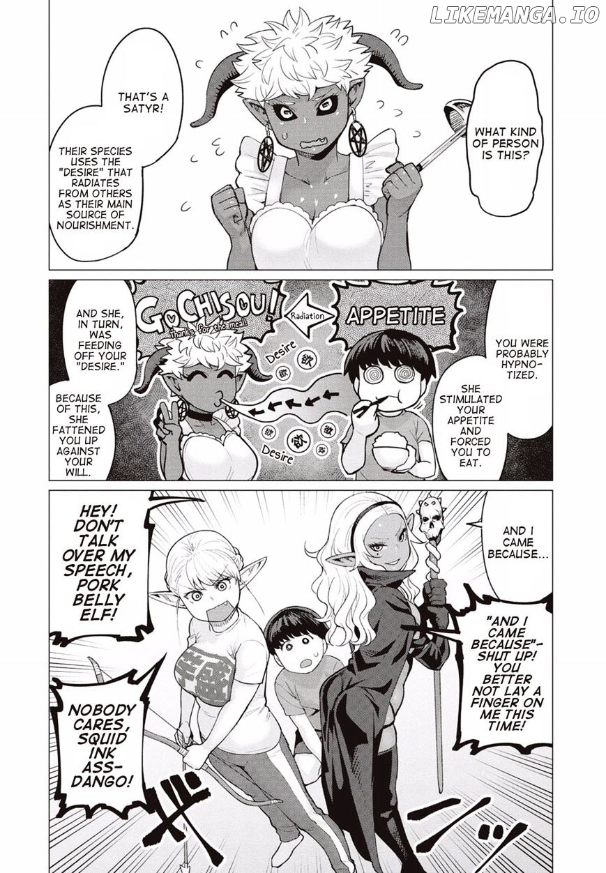 Elf-San wa Yaserarenai. - Manga chapter 10 - page 21