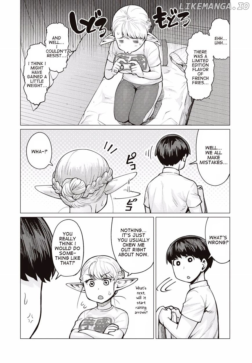 Elf-San wa Yaserarenai. - Manga chapter 10 - page 7