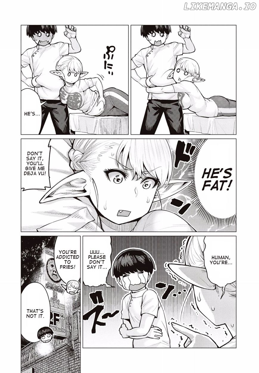 Elf-San wa Yaserarenai. - Manga chapter 10 - page 9