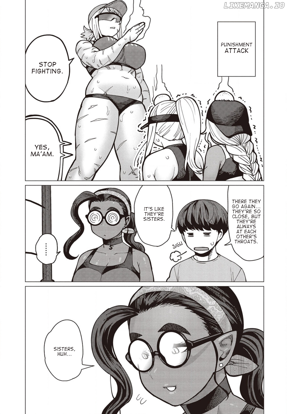 Elf-San wa Yaserarenai. - Manga chapter 32 - page 4