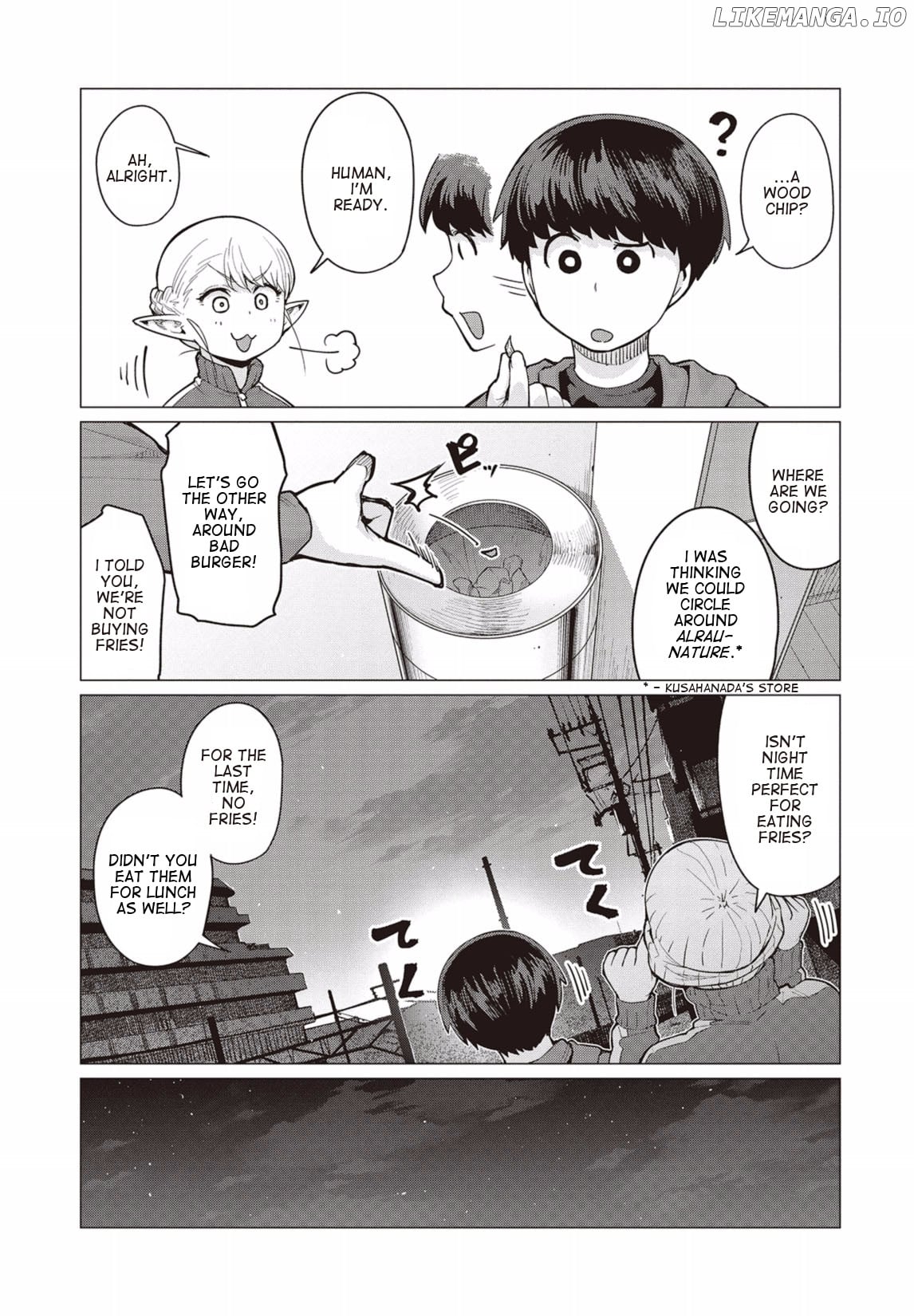 Elf-San wa Yaserarenai. - Manga chapter 11 - page 8