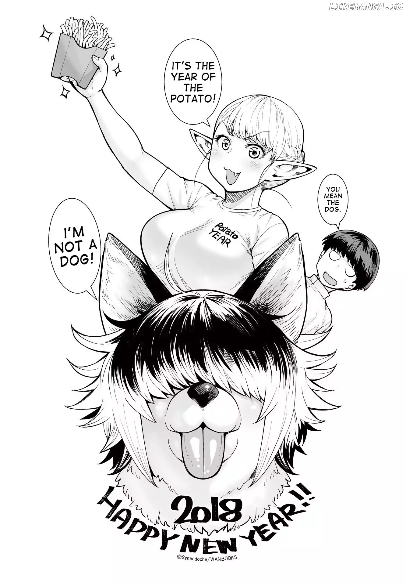 Elf-San wa Yaserarenai. - Manga chapter 11.5 - page 10