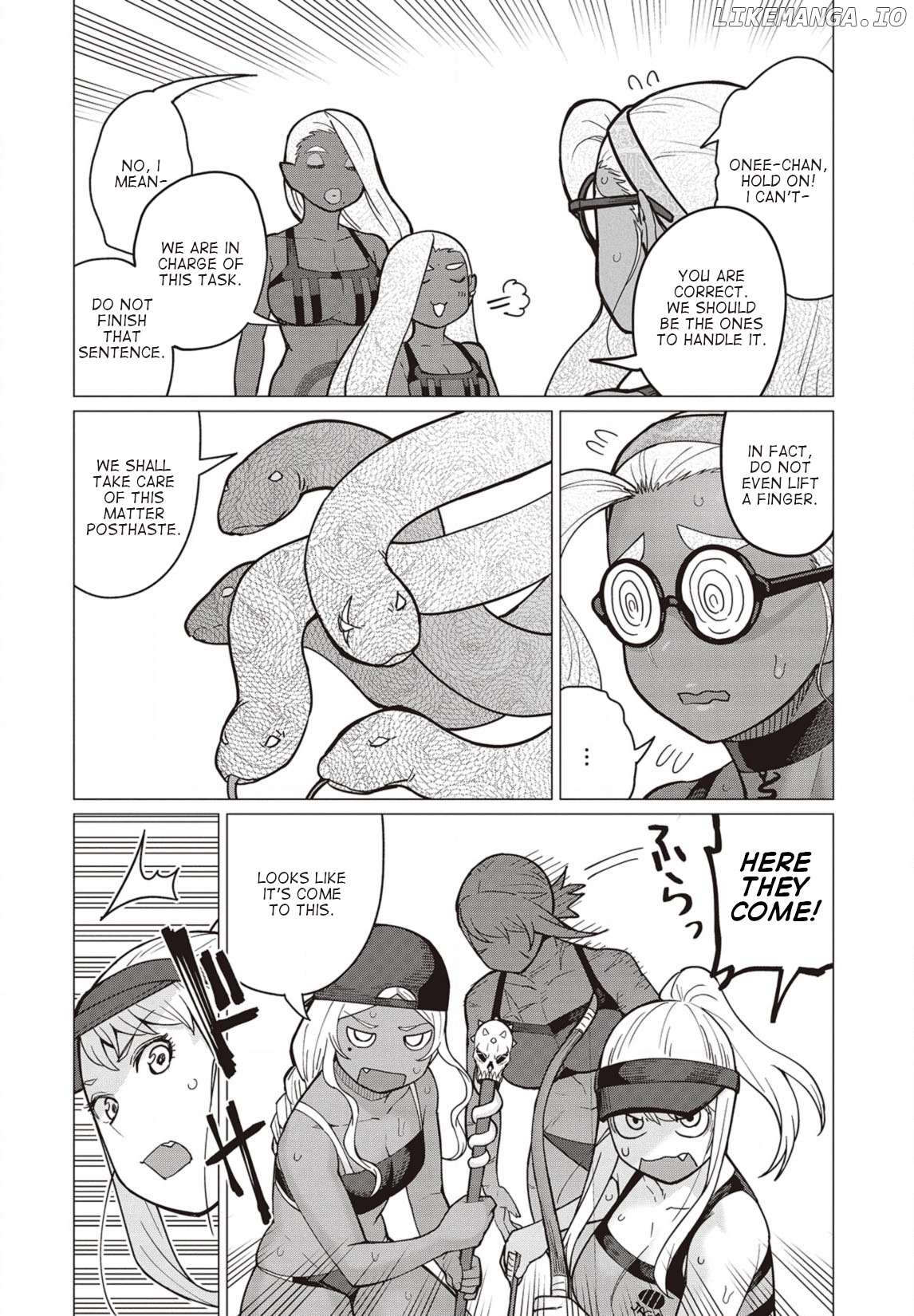 Elf-San wa Yaserarenai. - Manga chapter 33 - page 17