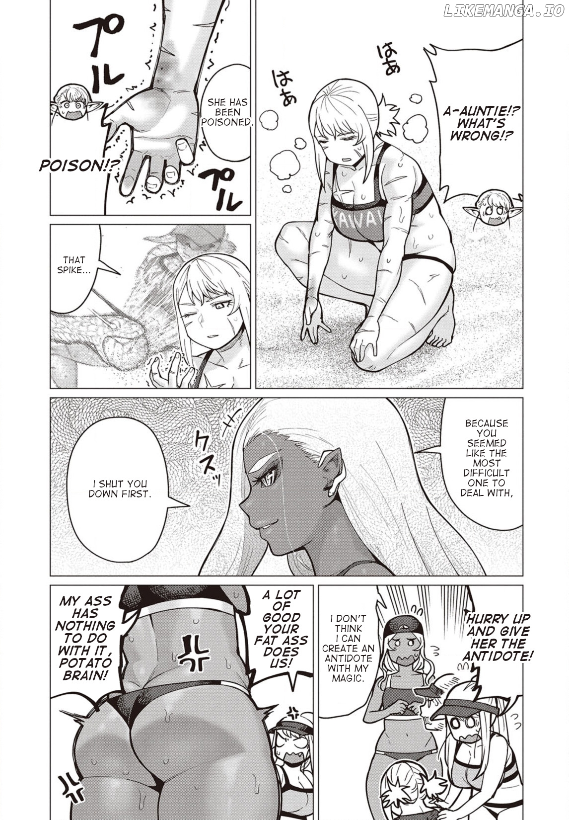 Elf-San wa Yaserarenai. - Manga chapter 33 - page 18