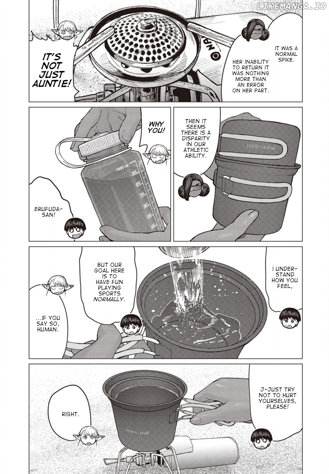 Elf-San wa Yaserarenai. - Manga chapter 33 - page 4