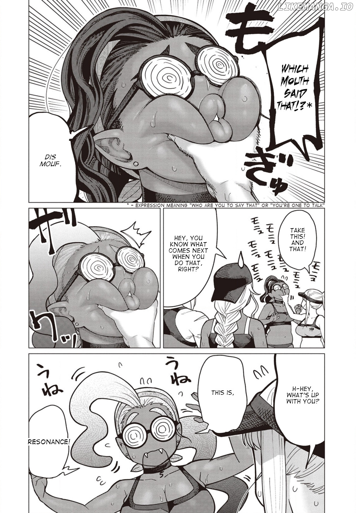 Elf-San wa Yaserarenai. - Manga chapter 33 - page 9