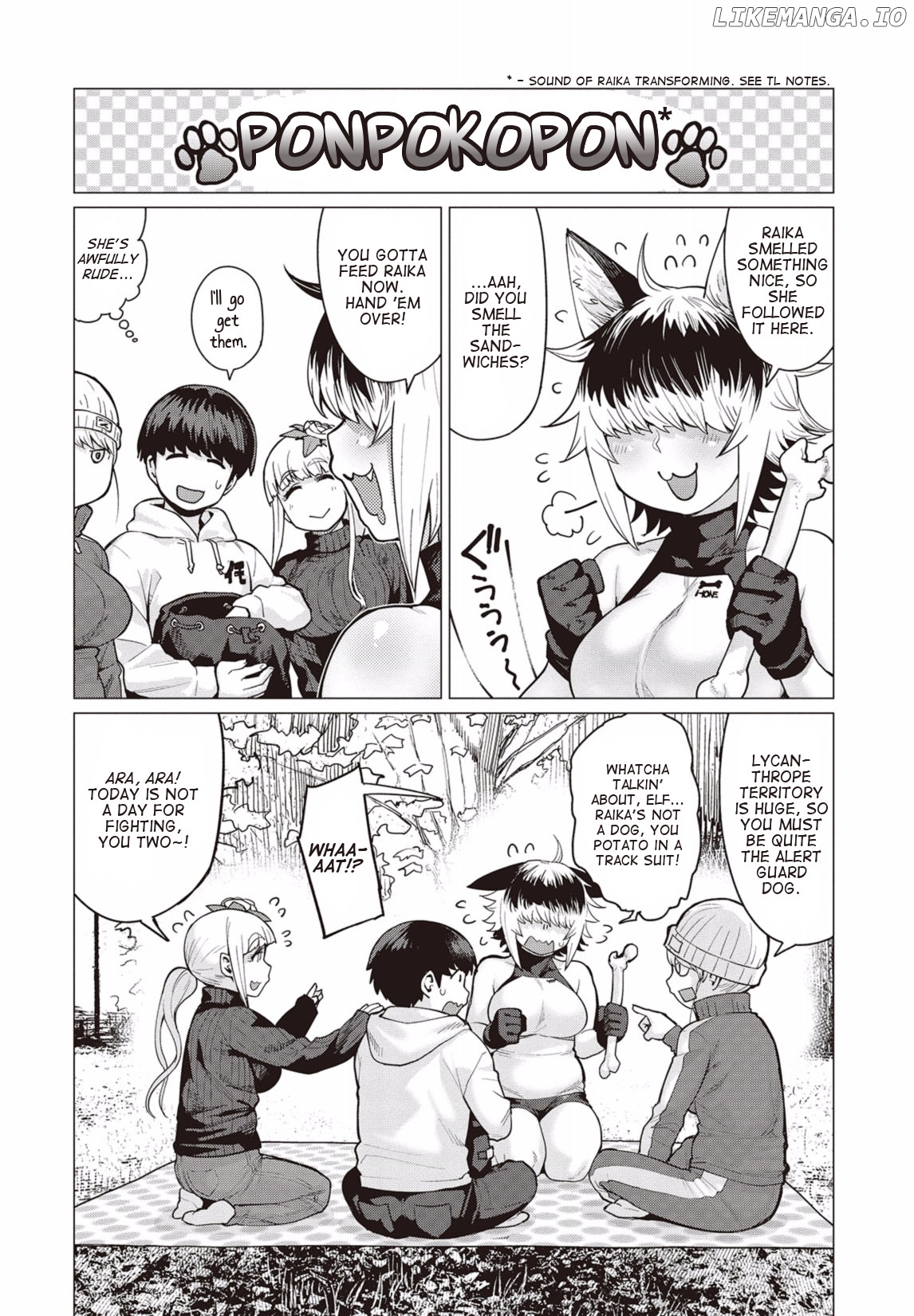 Elf-San wa Yaserarenai. - Manga chapter 12 - page 13