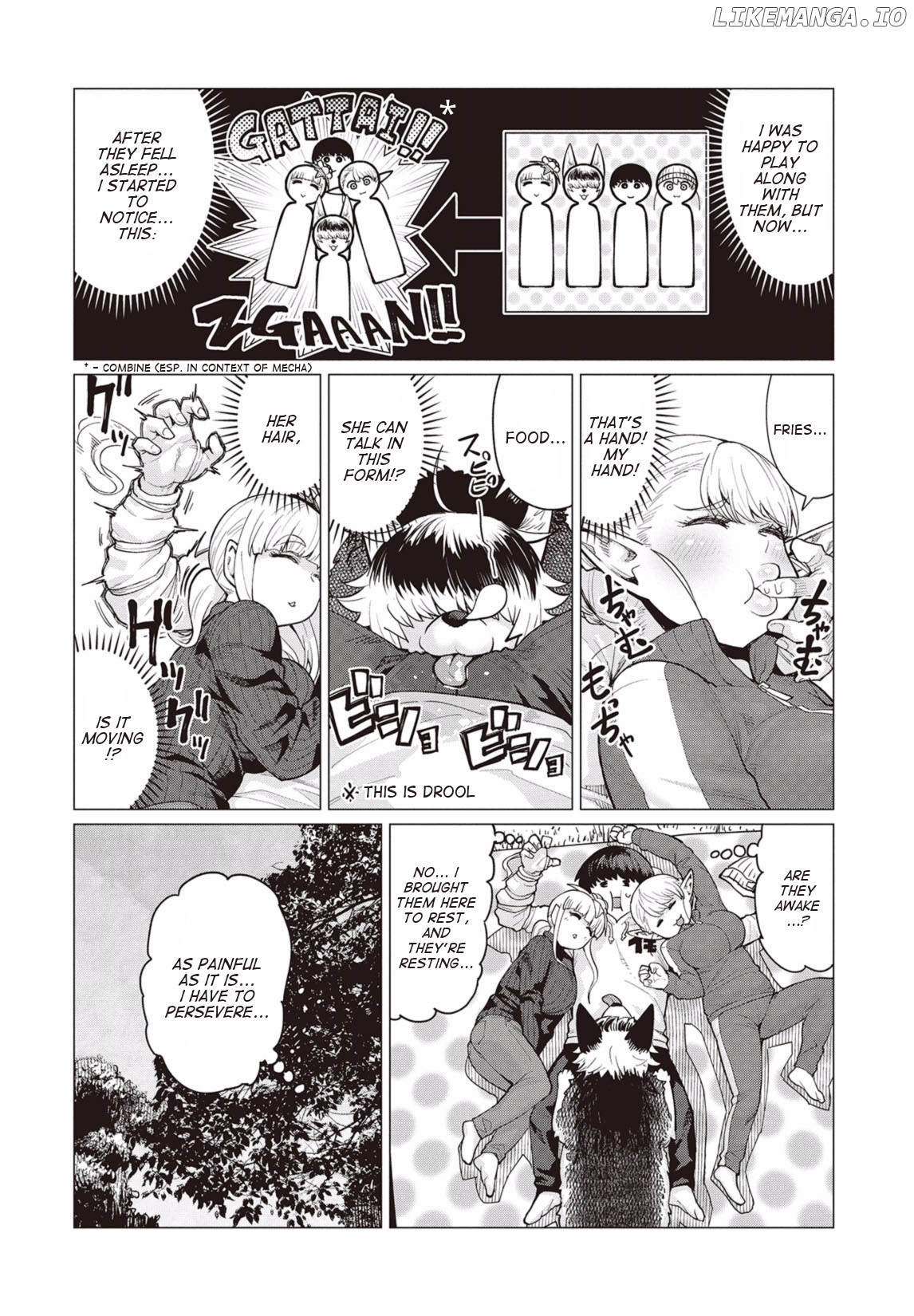 Elf-San wa Yaserarenai. - Manga chapter 12 - page 17