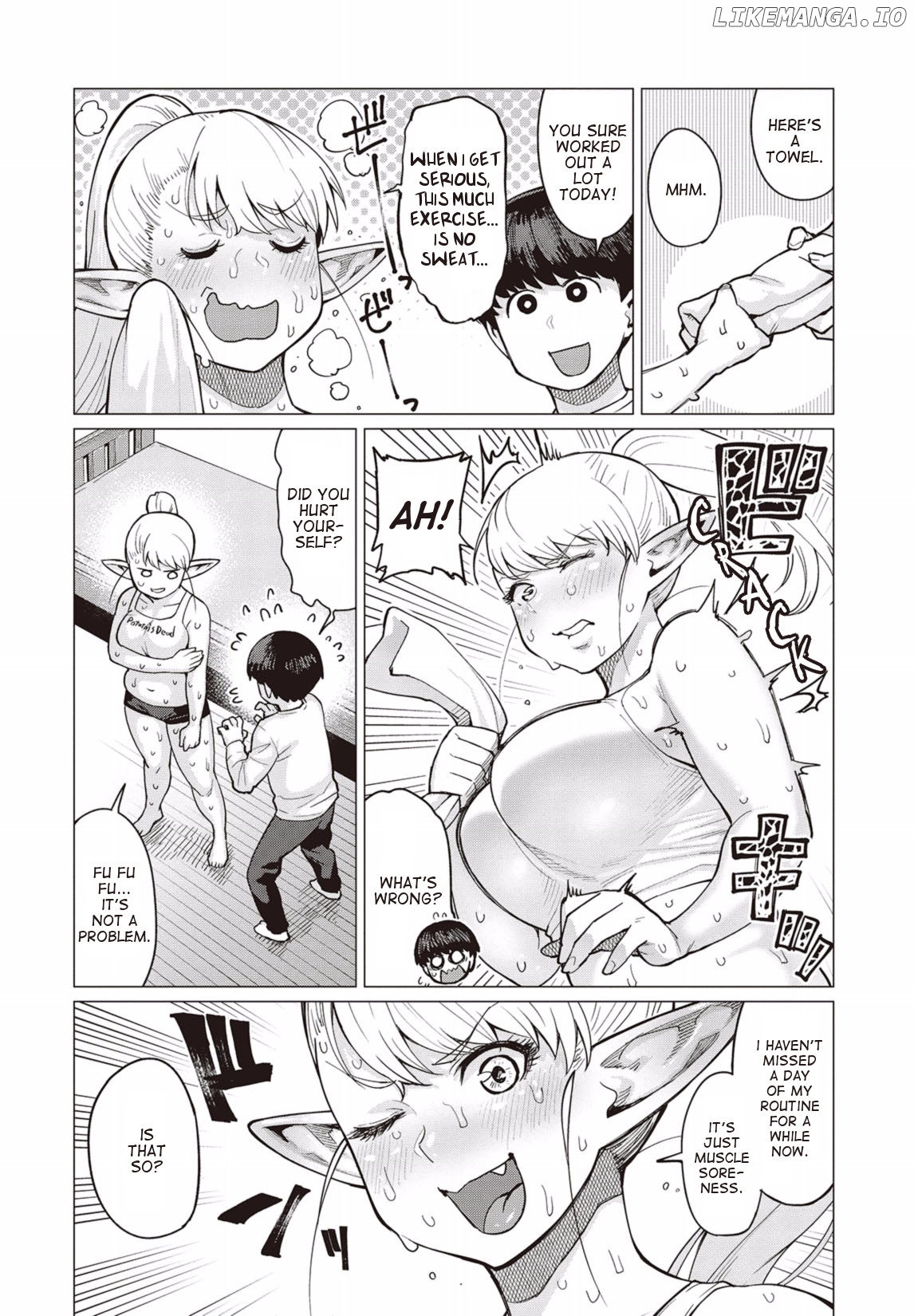 Elf-San wa Yaserarenai. - Manga chapter 12 - page 3