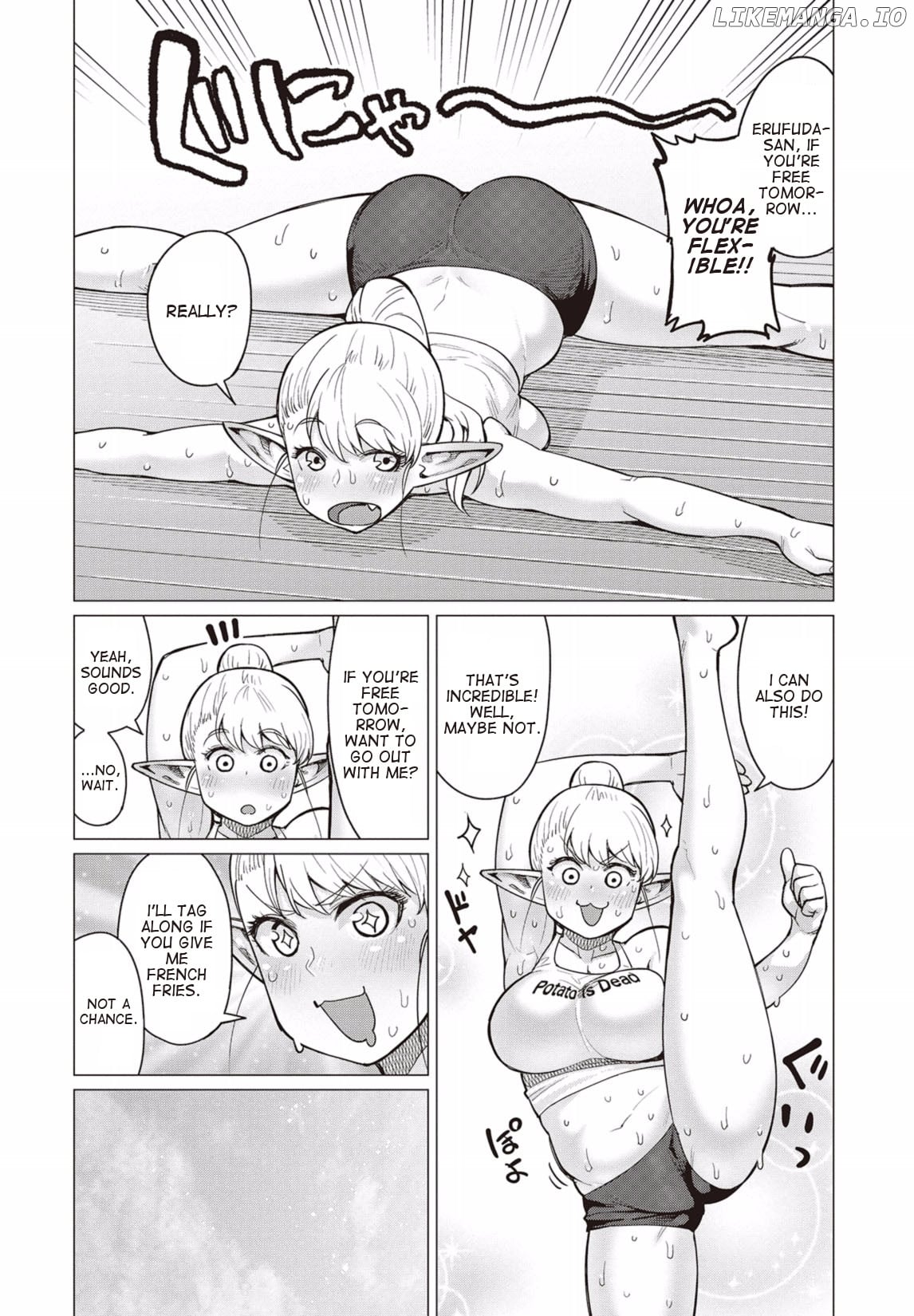 Elf-San wa Yaserarenai. - Manga chapter 12 - page 5